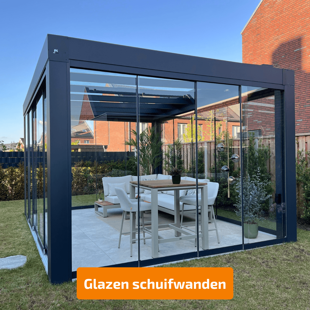 Tegel home - Glazen schuifwanden Tegel home - Glazen schuifwanden
