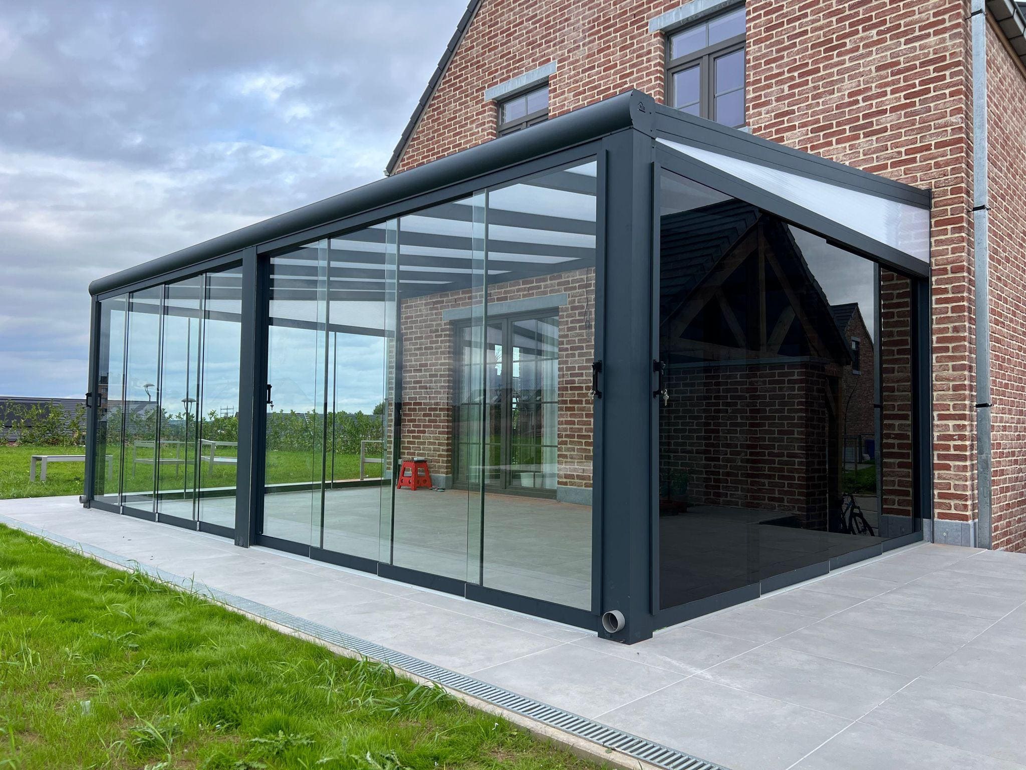 Luxe tuinkamer getinte glazen