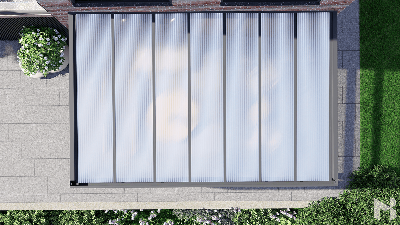 mbveranda-mb-cube-helder-polycarbonaat-dak