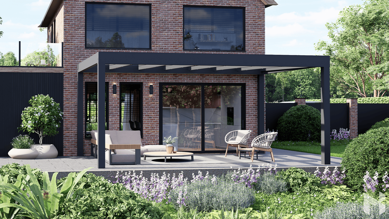 mbveranda-mb-cube-antraciet-vrijstaand