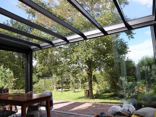 Van terrasoverkapping naar warme tuinkamer Van terrasoverkapping naar warme tuinkamer