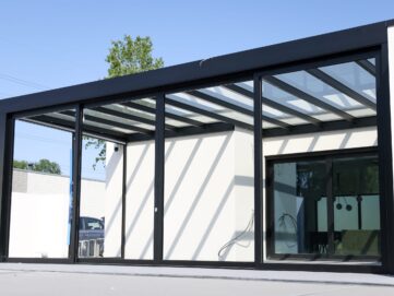 Een Cube veranda van MB Veranda van het label MB Square Een Cube veranda van MB Veranda van het label MB Square