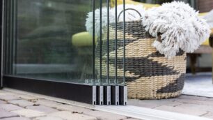 Luxe glazen schuifwanden