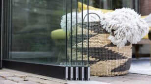 Luxe glazen schuifwanden