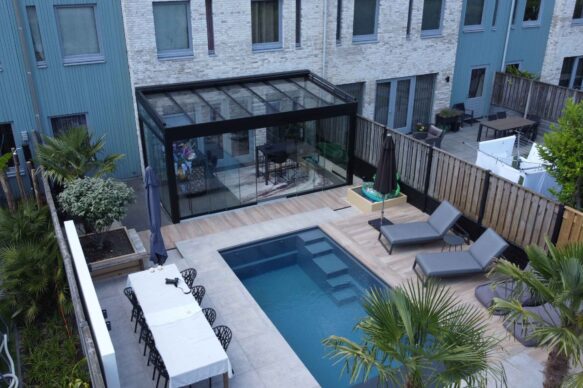 Cube Veranda op maat bestellen bij MB Veranda