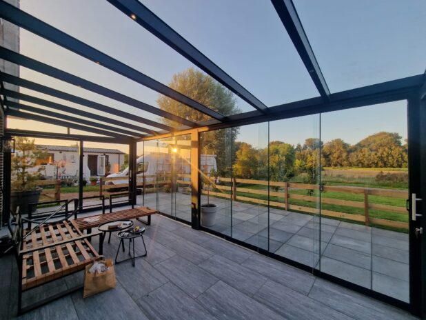 Glazen veranda Glazen veranda